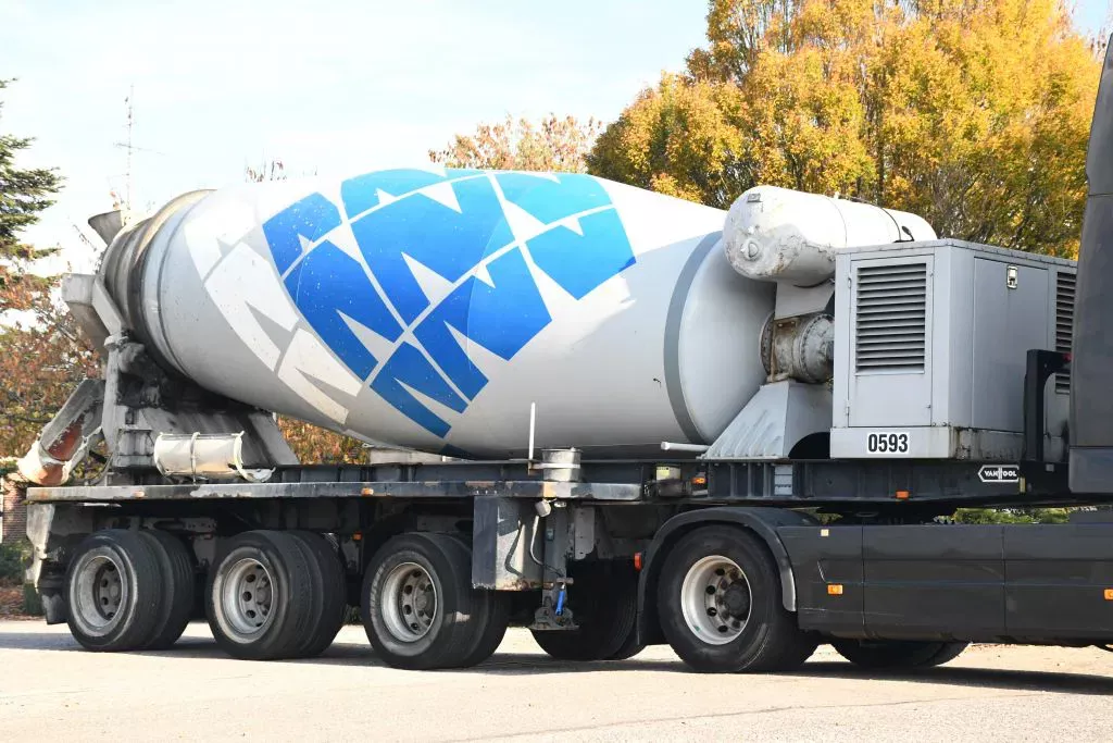 Van Hool KARRENA 15m3 MIXER!!MOTOR!!OWN ENGINE!!