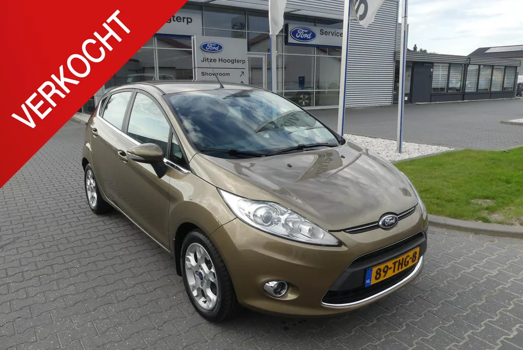 Ford Fiesta 1.6 Titanium AIRCO, AFN. TREKHAAK, D.RIEM VV 80.531KM, VOORRUIT VERW., 111.575KM