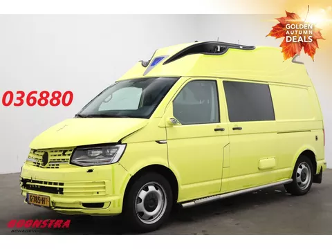 Volkswagen Transporter 2.0 TDI 205 PK DSG RTW Ambulance LED Leder Cruise PDC