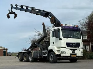 MAN TGS 35.400 8X4 !!TRIPLE!! 24tm KRAAN/HAAKARM!!RADIO REMOTE!!