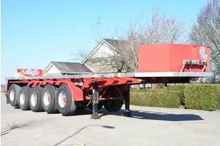 Lueck SPR75/5  5 achse BALLAST TRAILER 3x STEERAXLE!!