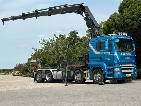 MAN TGA 35.440 8x2 HIAB 37TM!!RADIO REMOTE/CONTAINER SYSTEM!