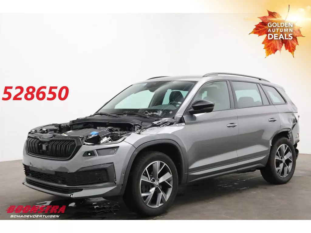 &Scaron;koda Kodiaq 2.0 TDI 200 PK DSG Sportline 4X4 LED ACC Virtual Memory Camera AHK