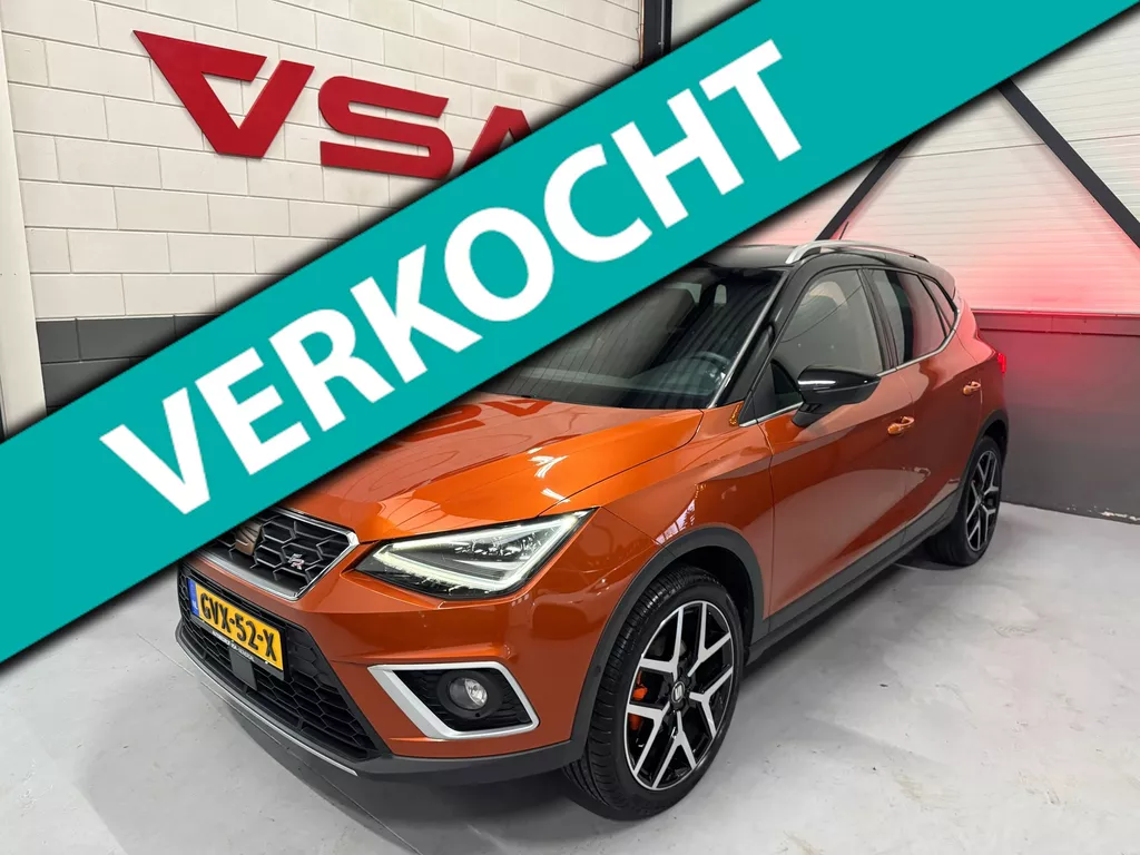 Seat ARONA 1.0 TSI FR Beats automaat,camera,cruise,pdc,dealer onderhouden