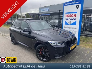 BMW X3 xDrive30e High Executive M Sport met o.a. panodak, leder, HUD, LED, trekhaak wegkl., etc.