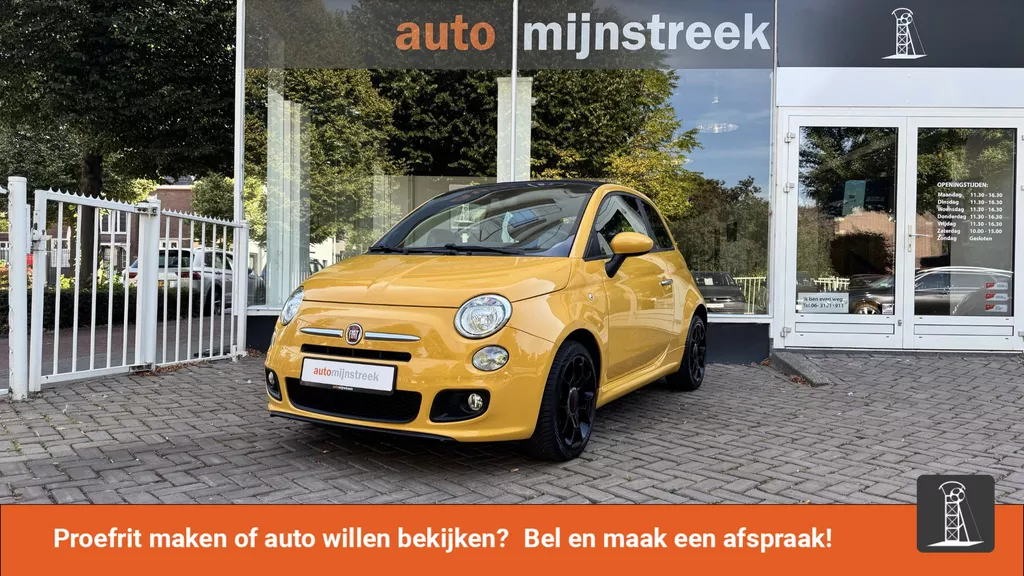 Fiat 500 Cabrio 0.9 TwinAir Turbo | Sport | Unieke kleurstelling |