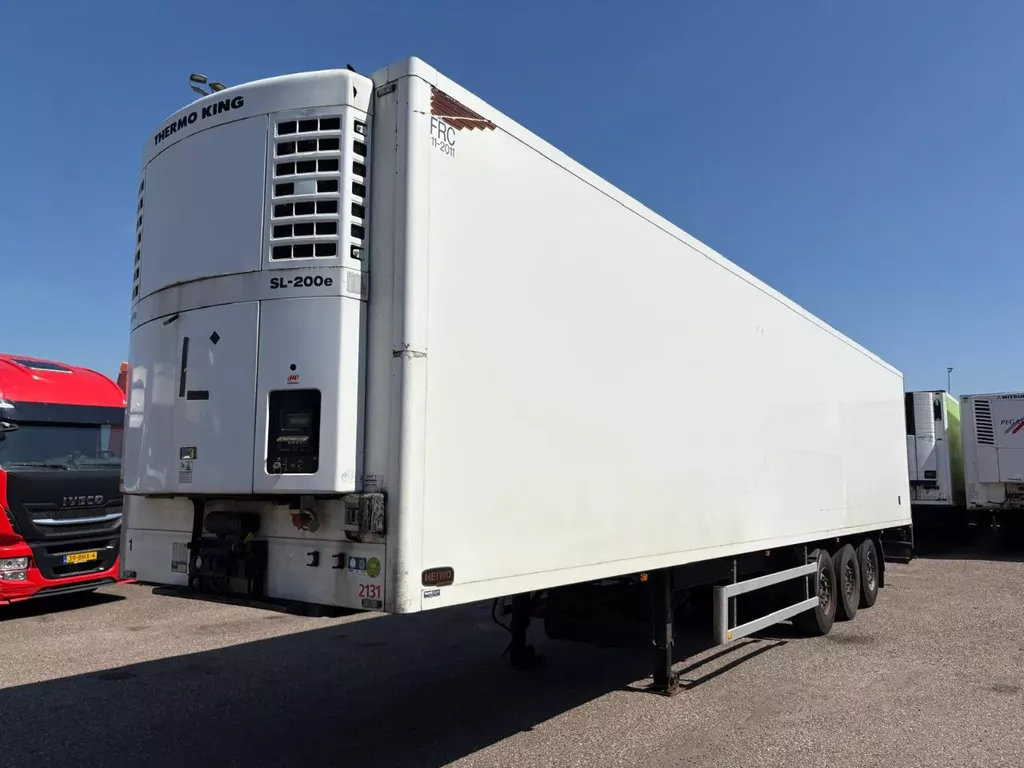 HEIWO Thermo king SL 200 E?low Hours/SAF disc/DUTCH TOP Trailer/2.60