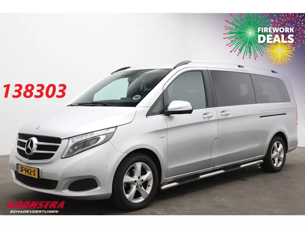 Mercedes-Benz V-Klasse 220d Aut. Extra Lang 8-Pers. 360&deg; Leder Burmester LED Cruise SHZ AHK 100.528 km!