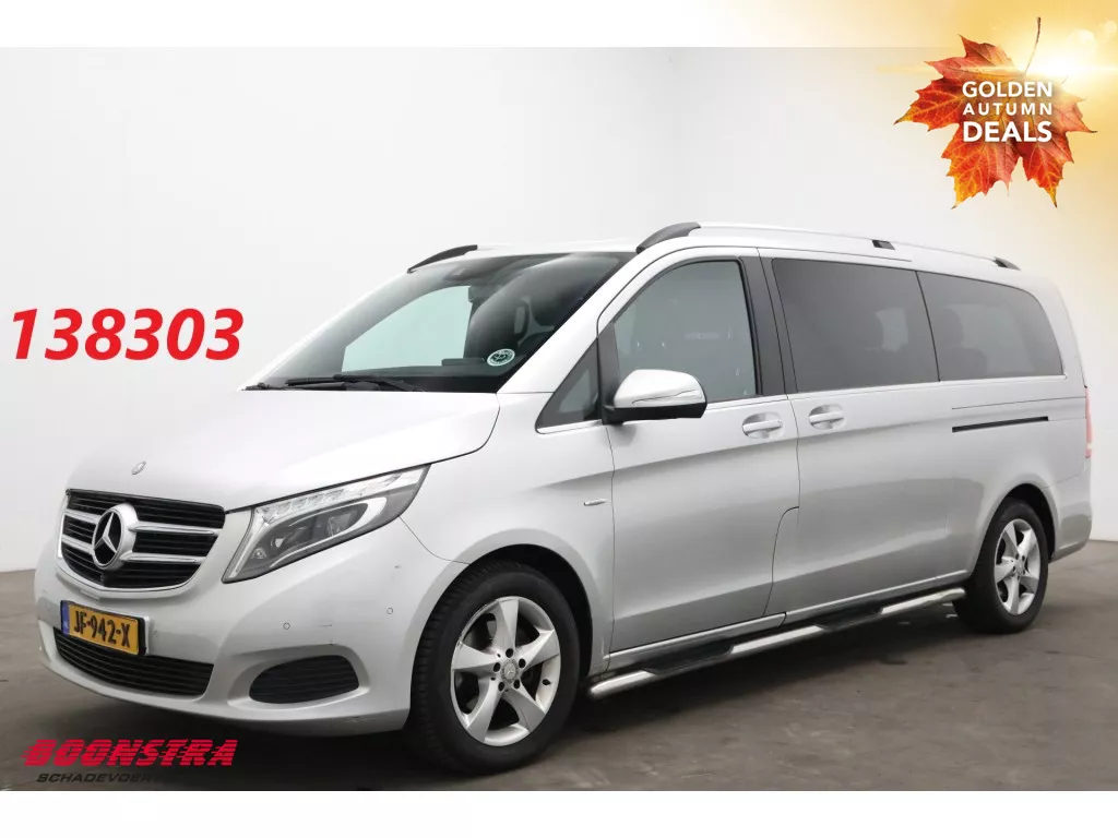 Mercedes-Benz V-Klasse 220d Aut. Extra Lang 8-Pers. 360&deg; Leder Burmester LED Cruise SHZ AHK 100.528 km!