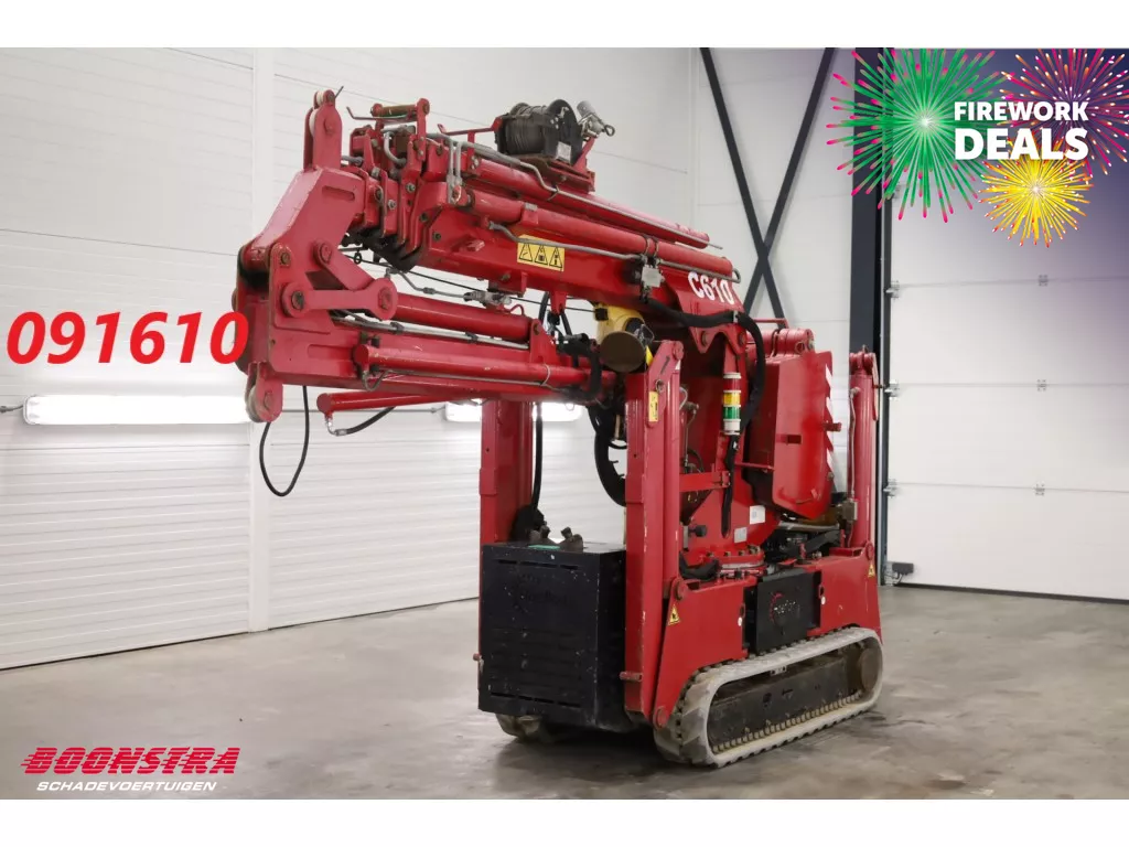 Hoeflon C 610 Compact BY 2011 Rupshijskraan Raupenkran