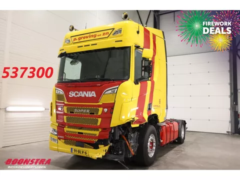 Scania R R520 V8 Alcoa Leder Standairco