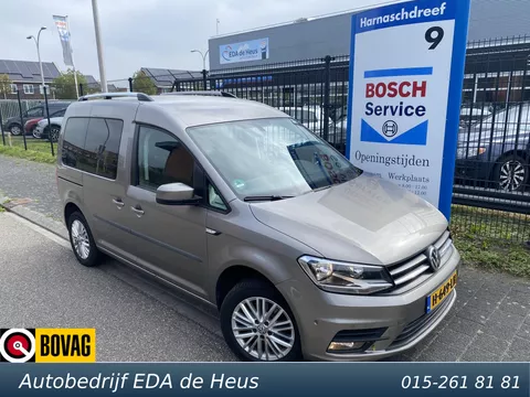 Volkswagen Caddy 1.4 TSi 130pk DSG-automaat Family Life met o.a. navi, cruise, donker glas, camera, etc.