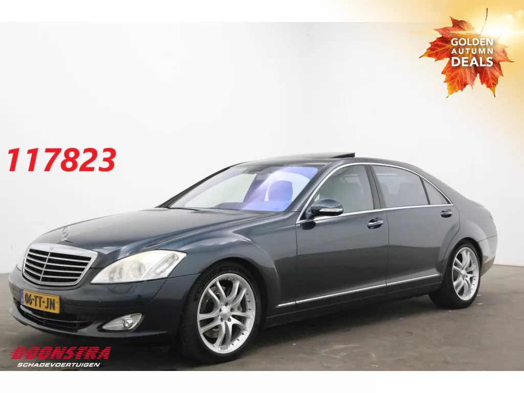 Mercedes-Benz S-Klasse 420 CDI Lang Nightvision Navi Dak Leder Memory Clima SHZ