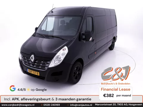 Renault Master T35 2.3 dCi L3H2 Energy Dubbel Cabine Airco LMV €382,- p/md Renault Master T35 2.3 dCi L3H2 Energy Dubbel Cabine Airco LMV €382,- p/md
