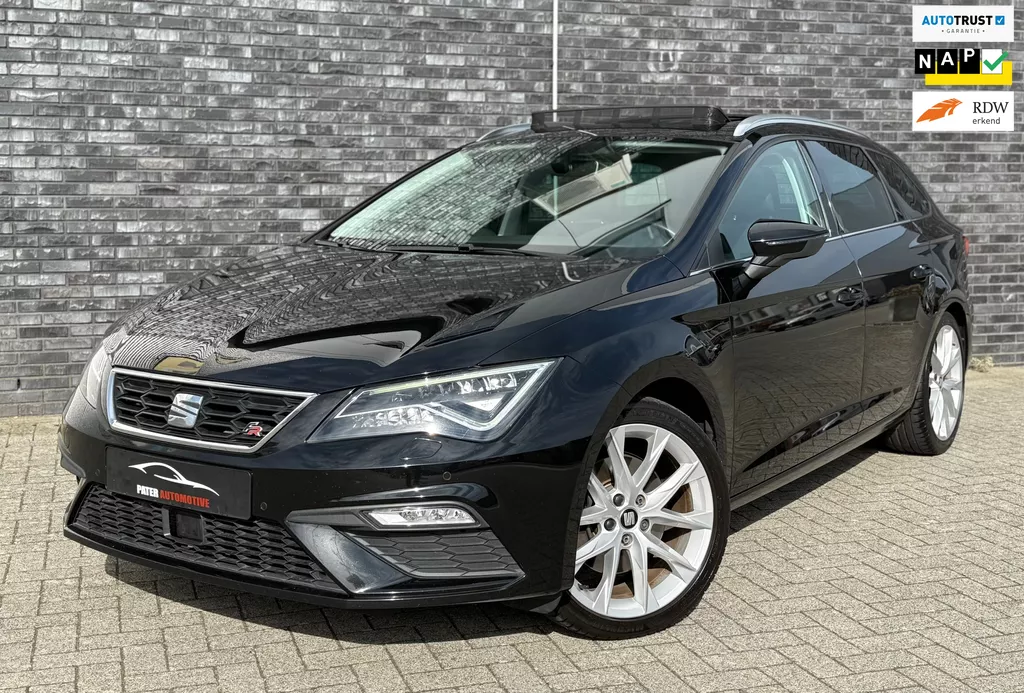SEAT Leon ST 1.8 TSI FR 180pk Aut|Panoramadak|Dealer Ondh|Seat Sound|Apple Carplay|Cruise Control|1500kg Trekgewicht