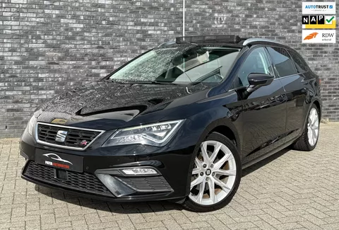 SEAT Leon ST 1.8 TSI FR 180pk Aut|Panoramadak|Dealer Ondh|Seat Sound|Apple Carplay|Cruise Control|1500kg Trekgewicht