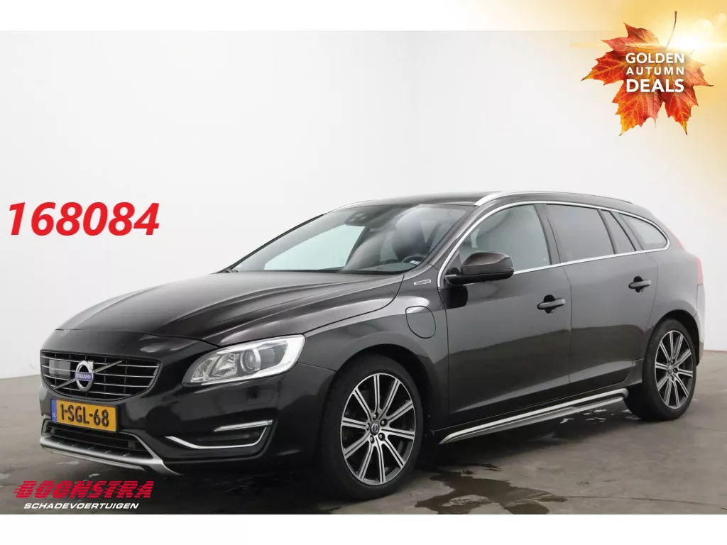 Volvo V60 2.4 D6 AWD Plug-In Sumum Schuifdak Navi Camera Leder SHZ AHK