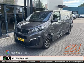 Peugeot Expert 2.0 BlueHDI 180 Long Asphalt DC Zijschade Dubbel Cabine Export