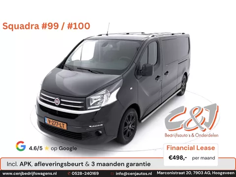 Fiat Talento 1.6 MJ L2H1 Dubbele Cabine SX Fiat Talento 1.6 MJ L2H1 Dubbele Cabine  SX squadra #99 luxe leder navi cruise lease 498,- p/md