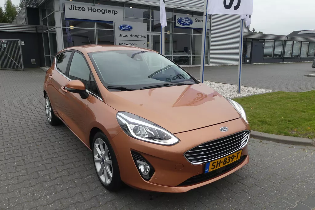 Ford Fiesta 1.0 EcoBoost Titanium TREKHAAK, B&amp;O, ADAPT. CRUISE, CLIMA, CAMERA, NAVI, LANE ASSIST, 27.833KM