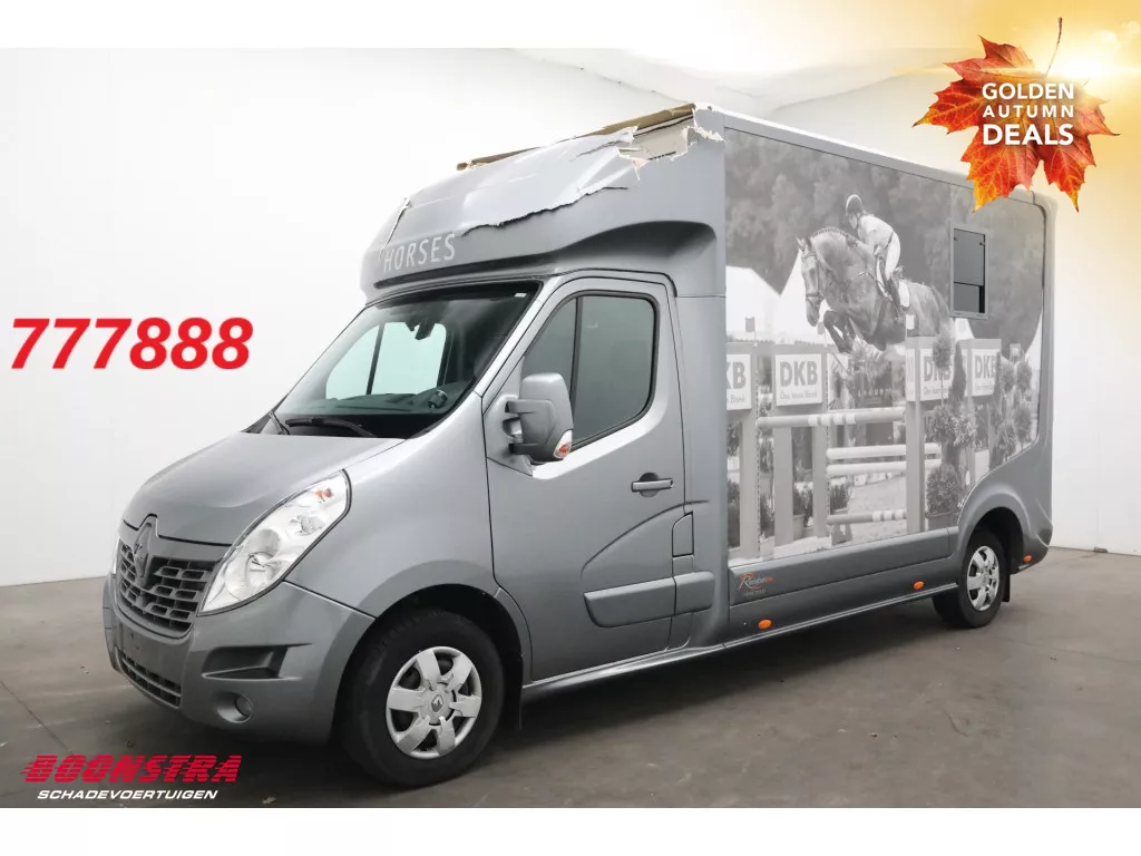 Renault Master 2.3 dCi 170 PK Aut. Roelofsen Parados 2-Pferde Navi Clima Cruise Camera AHK