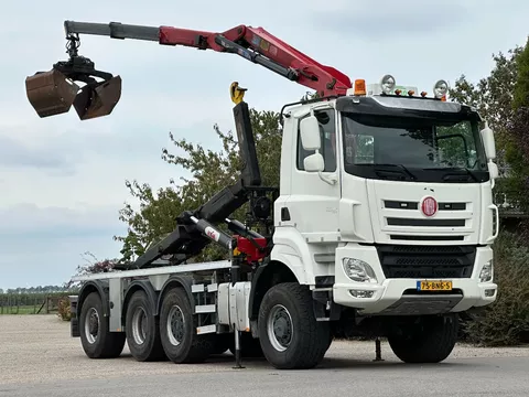 Tatra PR 4342 WIDESPREAD !! 8x6 !!Z-KRAAN/HAAK!! EURO6!!RADIO REMOTE!!2019!!ZERO-EMISSIE 01-01-2030!!