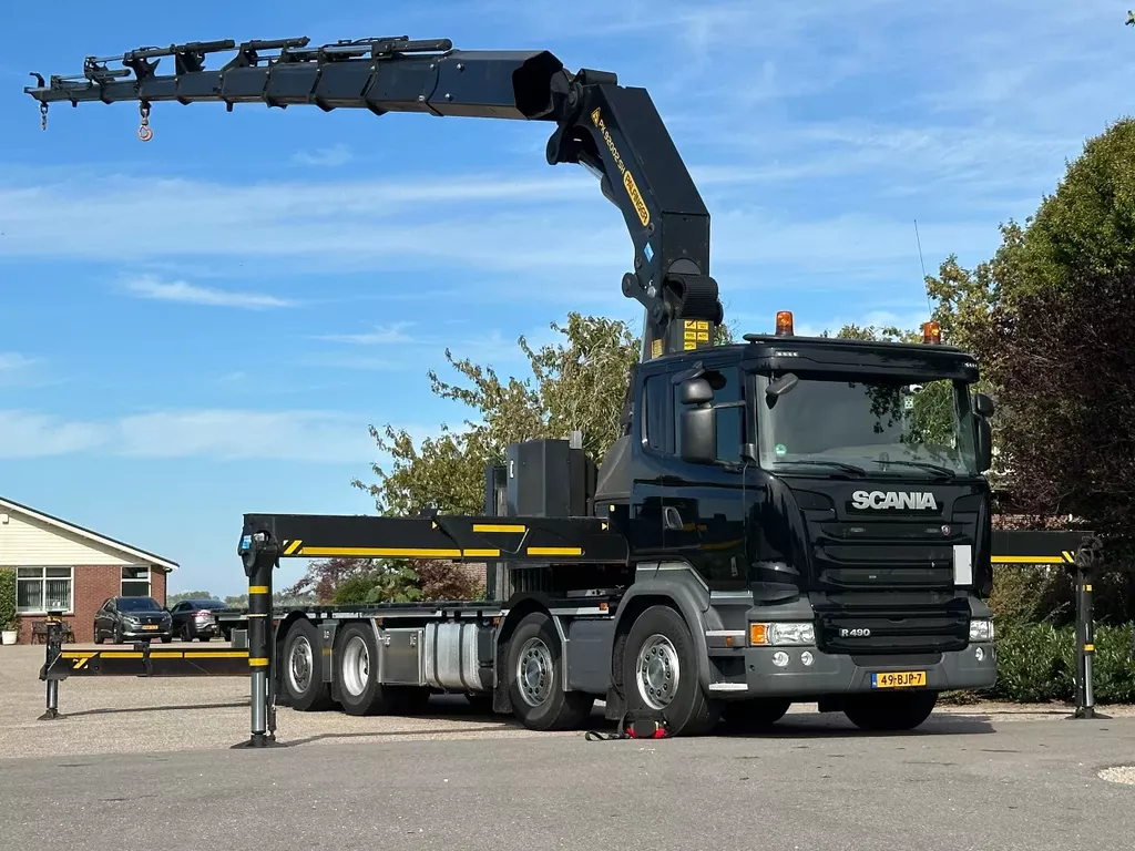 Scania R R490 PALFINGER 92TM!! 2017!!ONLY 66TKM!!!NEW!!