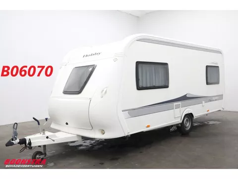 Hobby 490 De Luxe Mover Luifel Fietsendrager Single Beds Rondzit