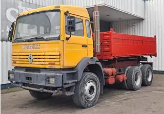 Renault G 300.26 , Manager , 6x4 , 3 Way-Tipper , Spring Suspension , Manual