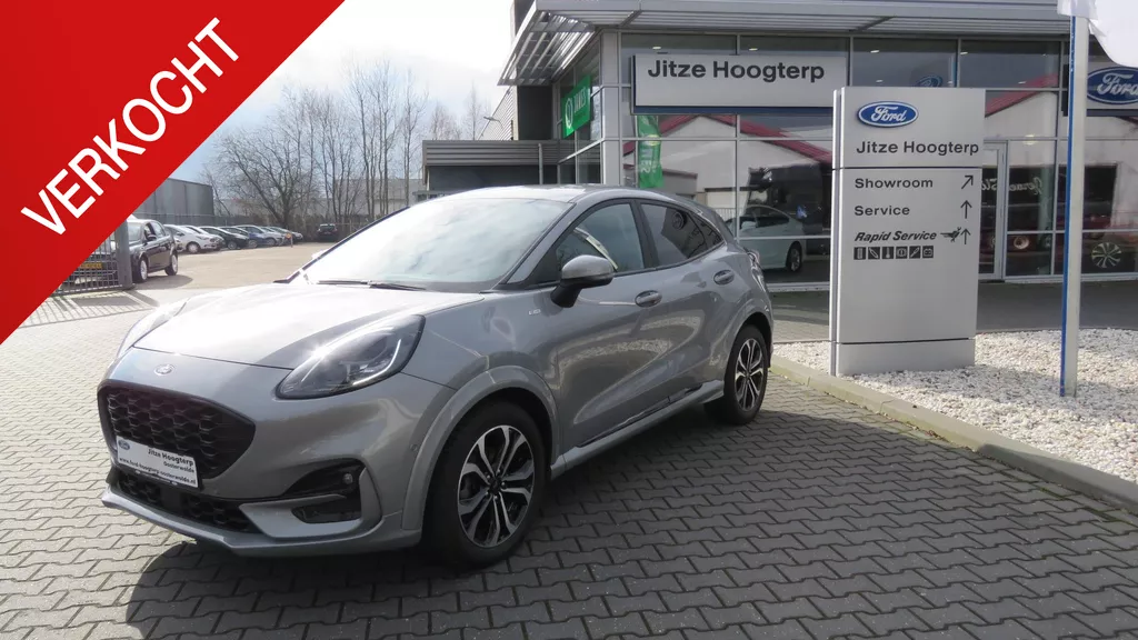 Ford Puma 1.0 EcoBoost Hybrid ST-Line X 155 pk, AFN TREKHAAK,Park Pack, Winter Pack, Camera, Adapt.CC, 66600KM.