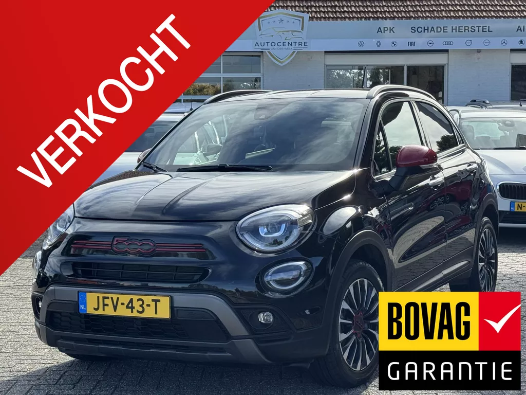 Fiat 500 X Cross 1.0 FireFly Turbo 120 RED NAVI | KLIMA | CAMERA | BOVAG !!