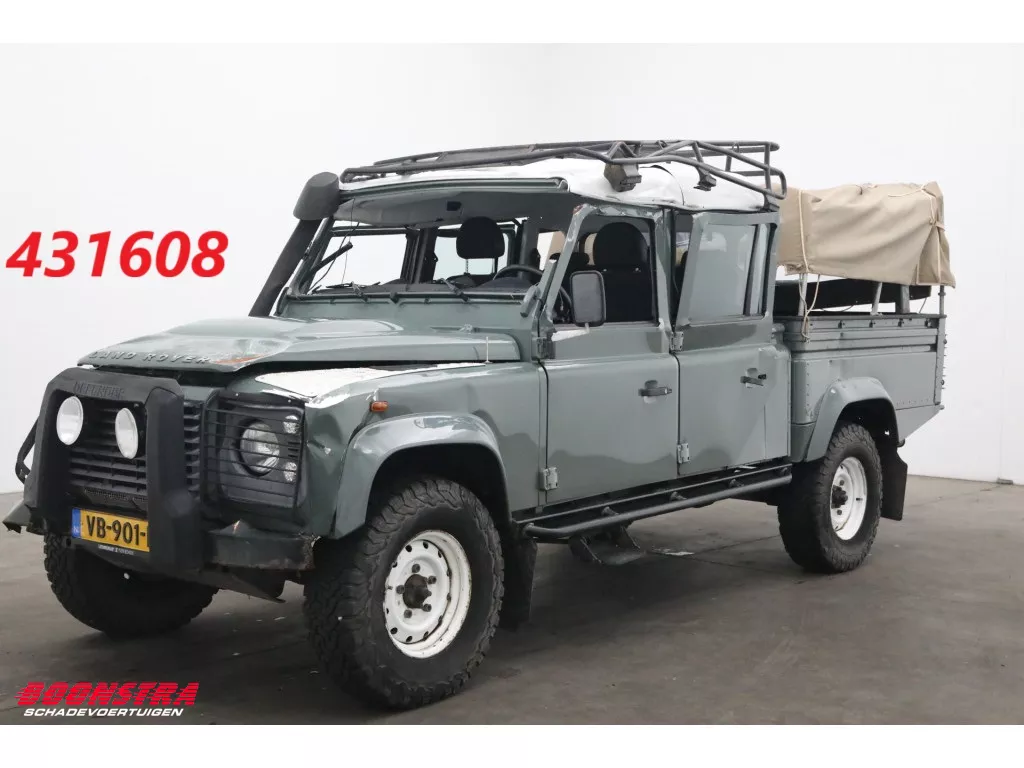 Land Rover Defender 2.2 D 130&quot; S Crew Cab Airco Elek Ramen 152.492 km!