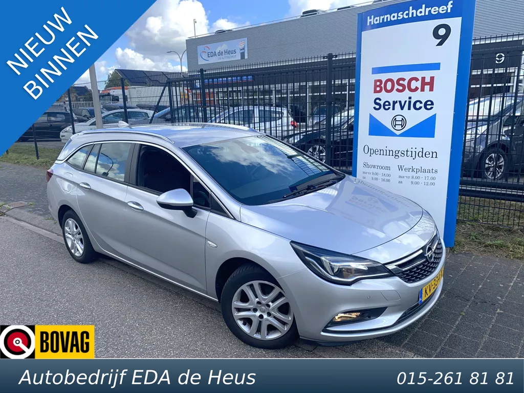 Opel Astra Sports Tourer 1.4 Edition 12-2016! met o.a. trekhaak, navigatie, cruise control, chroom pack, etc.