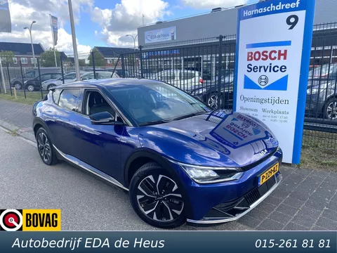 Kia EV6 Plus 77.4 kWh NL-auto met o.a. trekhaak, stoel-/stuur-/achterbankverwarming, stoelventilatie, trekhaak, navigatie, LED, etc.
