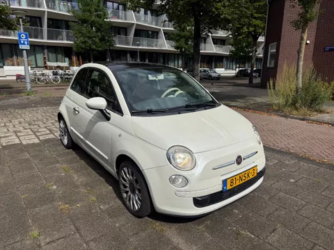 Fiat 500 1.2 Lounge Automaat Leder Panoramadak