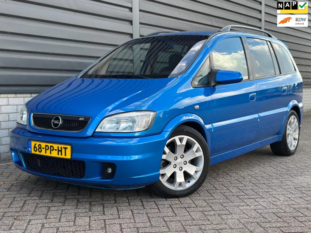 Opel Zafira 2.0-16V OPC 200PK TURBO 7 PERSOONS TOPSTAAT!!