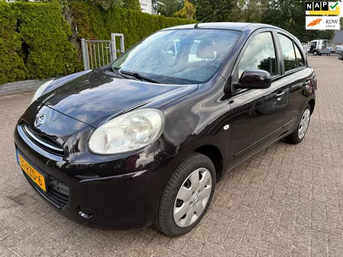 Nissan Micra 1.2 5-DRS Acenta ECC CRUISE BLUETOOTH NAP let op: a.s. vr12-9 en za 13-9 gesloten!