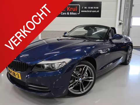 BMW Z4 Roadster sDrive28i Executive Navigatie Leer Sportstoelen NL-auto NAP Sportuitlaat met klep Airco-ECC Cruisecontrol 18 inch Sportvelgen Boekjes aanwezig Zeer nette staat