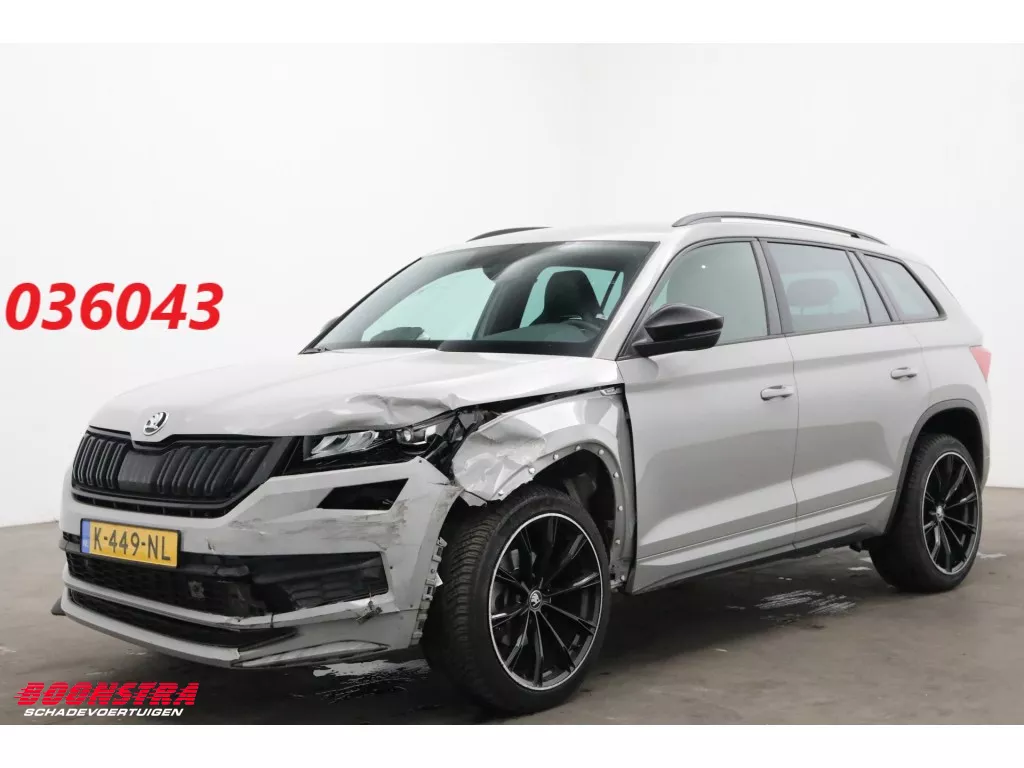 &Scaron;koda Kodiaq 1.5 TSI DSG Sportline 7p. Leder Memory LrHZ SHZ Camera Navi Virtual