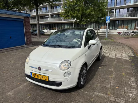 Fiat 500 1.2 Lounge Automaat Leder Panoramadak