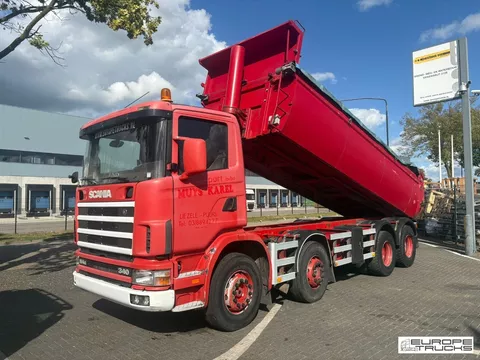 Scania 114 380 Full Steel - Belgian Truck - Manual - Mech Pump T06927