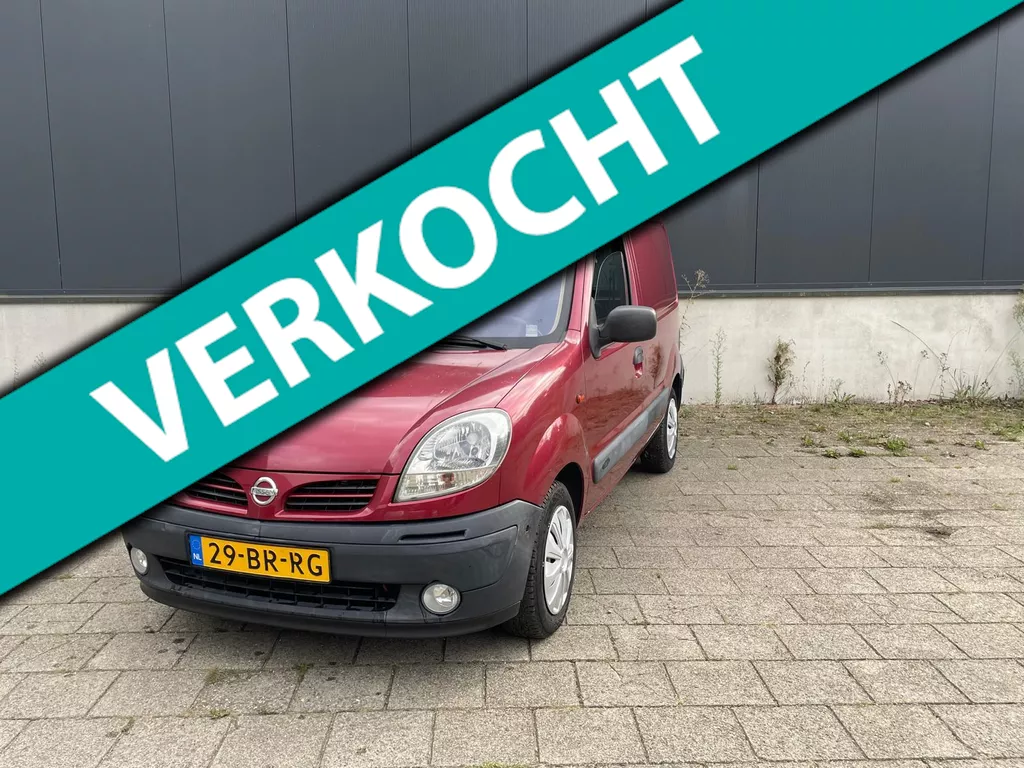 Nissan Kubistar Bestelwagen, 1.6 benzine automaat,airco,marge.
