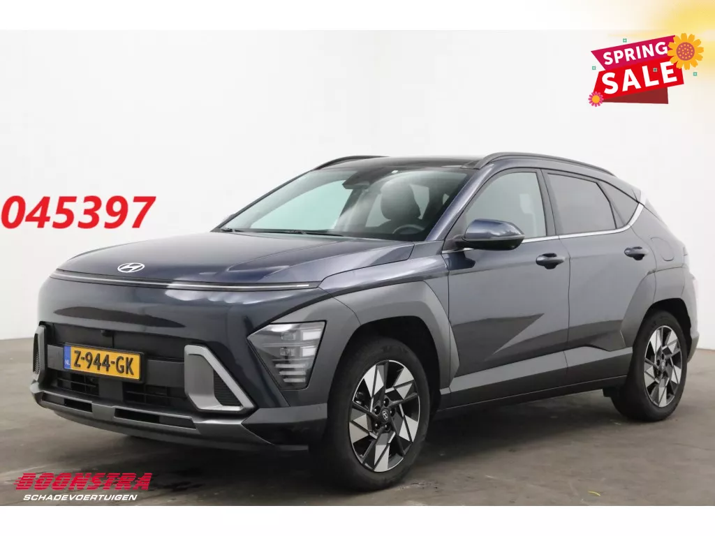 Hyundai Kona 1.6 GDI HEV Premium Ventilatie ACC LED Pano Memory 360&deg; AHK.
