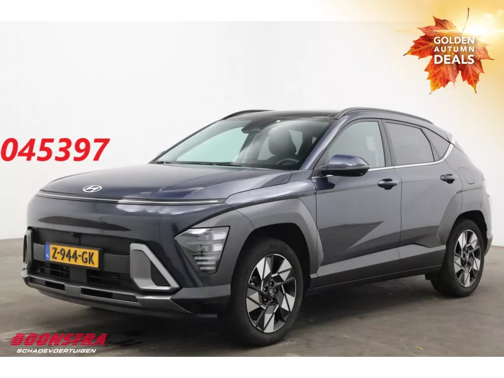 Hyundai Kona 1.6 GDI HEV Premium Ventilatie ACC LED Pano Memory 360&deg; AHK