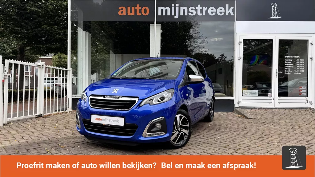 Peugeot 108 1.0 e-VTi TOP GT Line | Open dak | Meest luxe uitvoering |