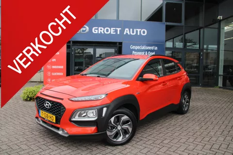 Hyundai Kona 1.6 GDI HEV Comfort Smart Automaat Airco Cruise Carplay Zeer mooi