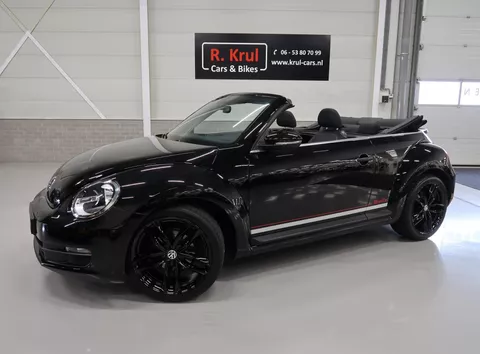 Volkswagen Beetle Cabriolet 1.2 TSI BMT Airco Cruise PDC Sportvelgen 19 inch 1e Eigenares Windscherm Achterspoiler Boekjes aanwezig Elektrische kap