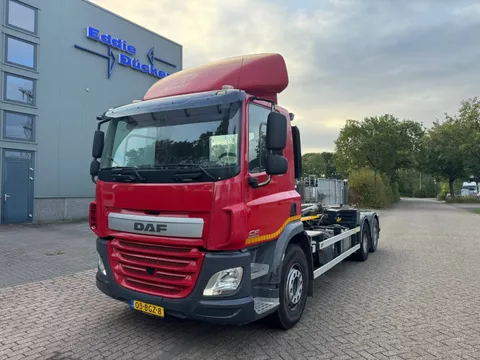 DAF 400 CF EURO 6 6X2 HOOKARM HIAB 26 TON