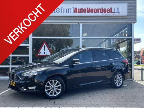 Ford Focus Wagon 1.0 First Edition /Clima/Cruise/Stuurwiel en stoel verw/voll. dealer onderhouden/Trekhaak/APK 10-2026/
