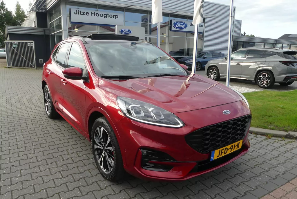 Ford Kuga 2.5 PHEV ST-Line X B&amp;O, PANO, ADAPTIVE CRUISE, HUD, NAVI, ELEK. ACHTERKLEP, WINTER PACK, 66.405KM